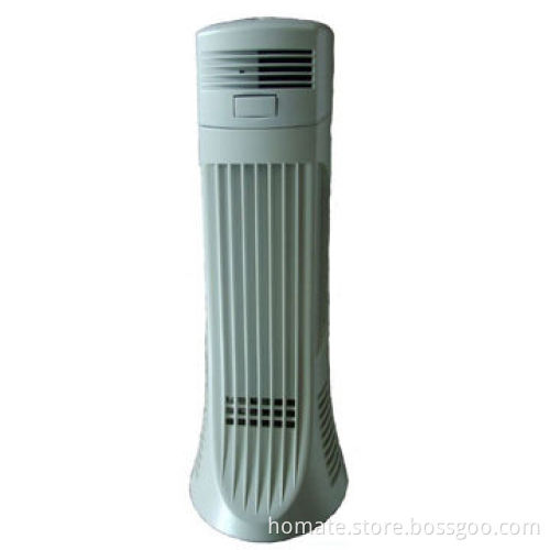 ESP air purifier with static filter, removes dust efficiently